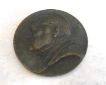 Bronze Winston Churchill medal by A. Loewenthal
