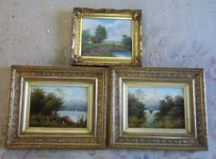 3 oil paintings