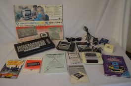 Commodore 16, x2 datassette cassette recorders, leads, cassettes, manuals etc