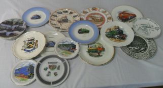 Various railway plates