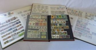 Selection of stock books containing GB & foreign stamps plus thematic, collection of Tropical,
