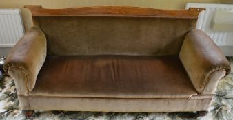 Edw art nouveau drop end sofa