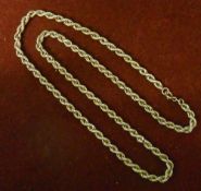 9ct gold necklace 11.9 g L 60cm