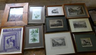 10 framed pictures