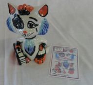 Lorna Bailey 'Gone Away the Cat' figure limited edition 14/50