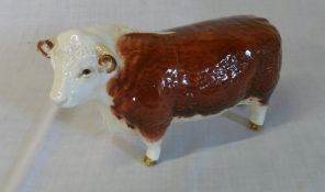Beswick Hereford bull figure