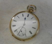 9ct gold pocket watch