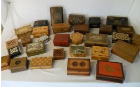 Jewellery / trinket boxes inc treasure chest