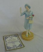 Limited edition Royal Doulton figure of The Queen Mother HN 4086 No 1436