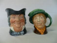 Royal Doulton character jug " 'Arriet' and one other character jug