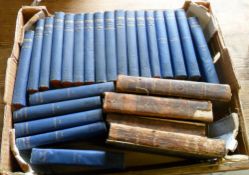 Books inc 13 Tennyson volumes etc