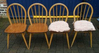 4 Ercol dining chairs
