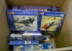 Revell model kits inc Messerschmitt, Lavochkin etc