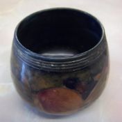 Moorcroft pomegranate tabacco jar (missing lid)