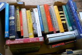 Box of classical music books