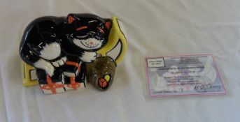 Lorna Bailey 'Napland the Cat' figure limited edition 7/25