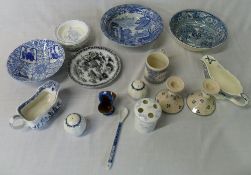 Ceramics inc blue & white