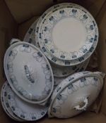 Art Nouveau part dinner service