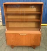 Retro sm teak display cabinet