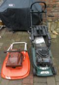 Atco petrol mower & Flymo petrol mower