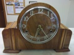 Art Deco mantel clock