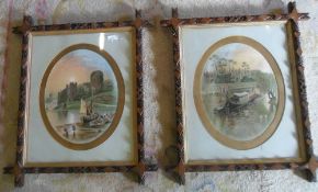 2 Edw prints of river scenes