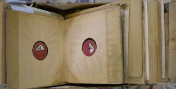 Several packets containing HMV LP's from the 1940's inc Mozart & Beethoven