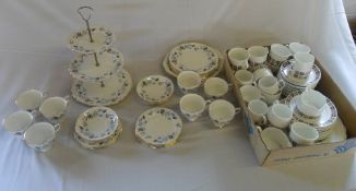 'Colclough' & 'Aida by Queen Anne' part tea services