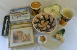 Alvingham pottery, Sylvac, prints etc