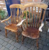 Country chair & Windsor chair