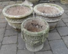 3 garden planters