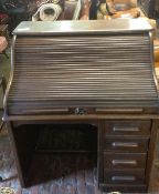 Early 20th cent roll top desk