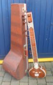 Sitar with case