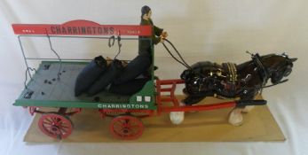 Charringtons horse & cart model