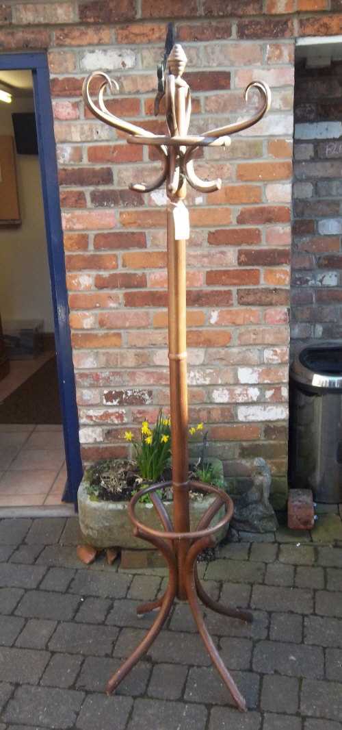 Bentwood coat stand