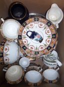 Sel of crockery, vases etc, inc Royal Doulton plate