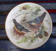 'Songbirds of Europe' plate series, 8 plates all boxed with Certificate of Authenticity