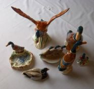 7 Beswick duck figurines