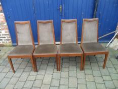 4 G Plan dining chairs