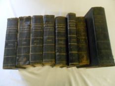 5 vol of Chambers's Journal, 2 vol of Leisure Hour and Bunyan's Pilgrims Progress