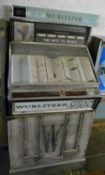 Wurlitzer stereo jukebox shell (no workings) & spare front grill & display panel