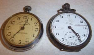 Silver damaged pocket watch, Conway Carclox, Bradford & S P pocket watch, Collingwood