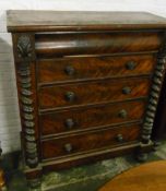 Vict Scottish chest of drawers