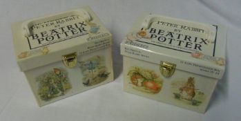 2 boxes of Peter Rabbit books