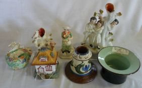 Ceramics inc some Staffordshire  etc
