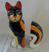 Lorna Bailey cat bookends