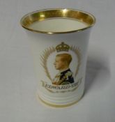 Minton Edward VIII beaker Ltd Ed 859/2000