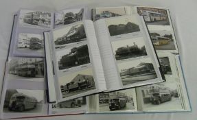 5 photo albums of buses/transport inc Midland general, Lough Swilly etc