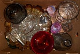 Box of glassware inc some Caithness