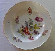 Hand painted Meissen plate
